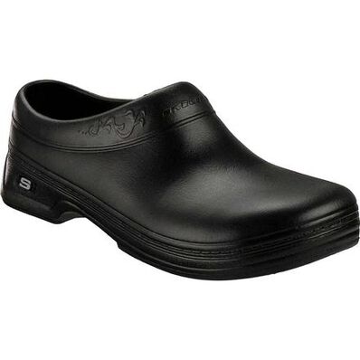 SKECHERS Work Oswald Clara Women's Slip-Resistant Work Clog, , large