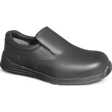 Genuine Grip Sirius Men's Composite Toe Static-Dissipative Puncture-Resisting Slip-Resisting Slip On Work Shoe