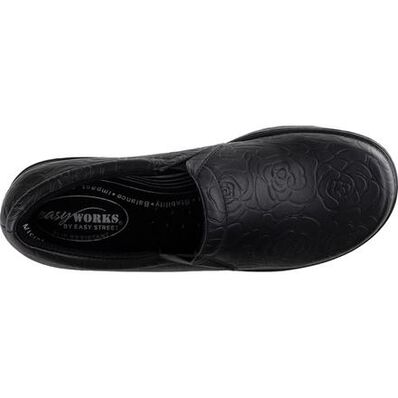 Easy WORKS by Easy Street Tiffany Women's Slip-Resistant Slip-On Work Shoe, , large