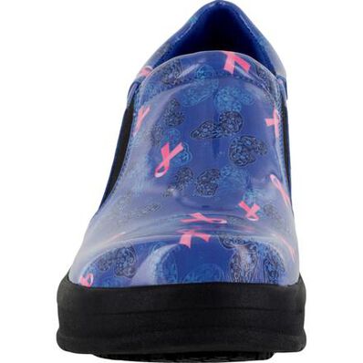 Easy WORKS by Easy Street Appreciate Women's Slip-Resistant Patent Slip-on Shoe, , large