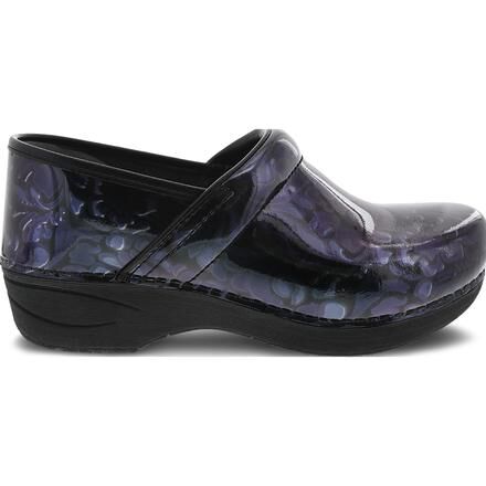 Buy the Dansko XP 2.0 Women s Slip Resistant Filigree Floral Patent Work Clogs 39507102