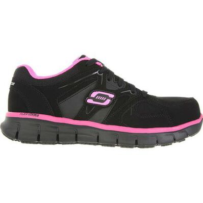SKECHERS Work Synergy Sandlot Women's Alloy Toe Work Athletic Shoe, , large