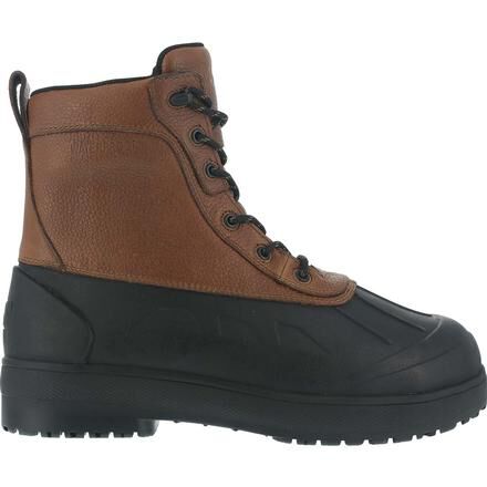 Iron Age Women s Steel Toe Rubber Leather Waterproof Work Boot