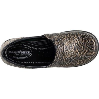 Easy WORKS by Easy Street Laurie Women's Slip-Resistant Slip-on Work Shoe, , large