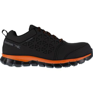 Reebok Sublite Cushion Work Men's Composite Toe Electrical Hazard Athletic Oxford, , large