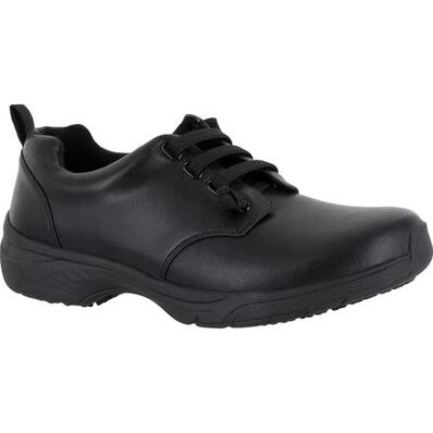 Easy WORKS by Easy Street Peyton Women's Slip-Resistant Oxford Work Shoes, , large