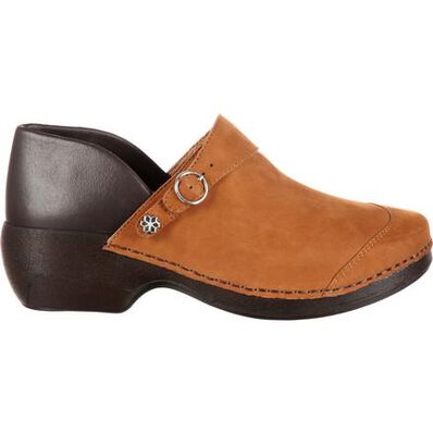4EurSole Inspire Me Women's Nubuck Leather Clog, , large
