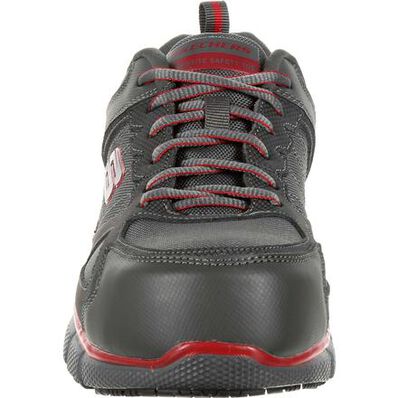 sobresalir Víspera Ficticio SKECHERS Telfin Composite Toe Puncture-Reisistant Slip-Resistant Work  Athletic Shoe, 77132CCRD