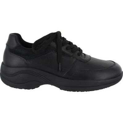 Easy WORKS by Easy Street Middy Women's Slip-Resistant Leather Oxford, , large