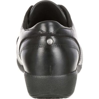 4EurSole Rococo Women's Black Low Wedge Lacer Shoe, , large