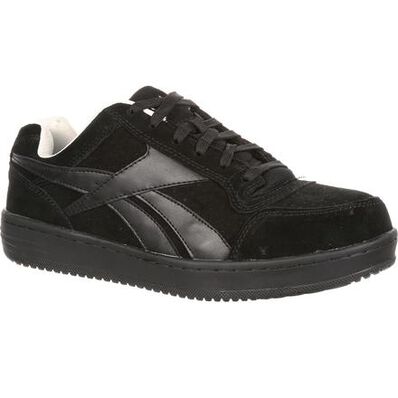 Reebok Soyay Men's Black Suede Steel Toe Work Skate Shoe, , large