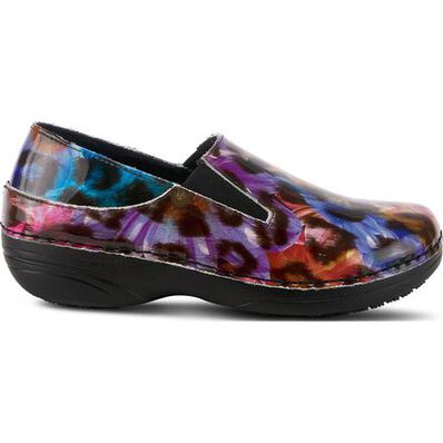 Spring Step Manila Leoflo Women's Slip-Resisting Leather Slip-On Shoe, , large