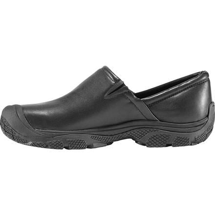 keen utility men's ptc slip on work shoe