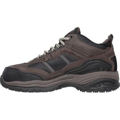 SKECHERS Work Soft Stride-Canopy Men's 5 inch Composite Toe Electrical Hazard Athletic Work Hiker, , large