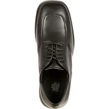Mens black slip resistant dress shoes online