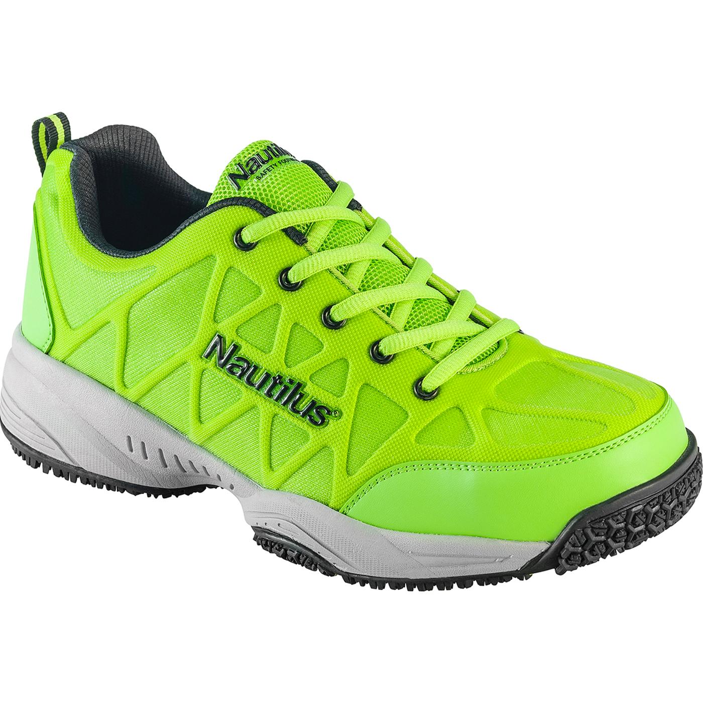 Composite Toe Hi-Vis Slip-Resistant Athletic Shoe, Nautilus
