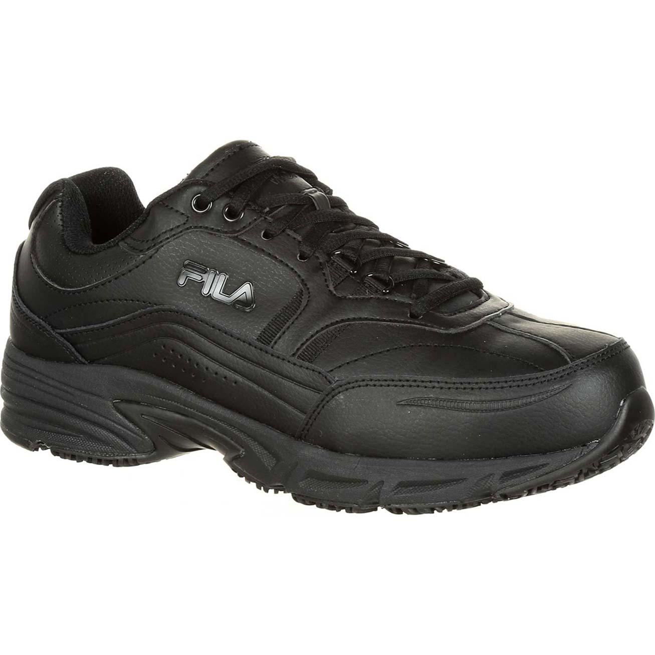 Fila Wide Memory Workshift Slip-Resistant Work Athletic Shoe