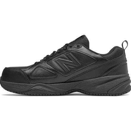 New Balance 627v2 Men's Steel Toe Static Dissipative Black Leather ...