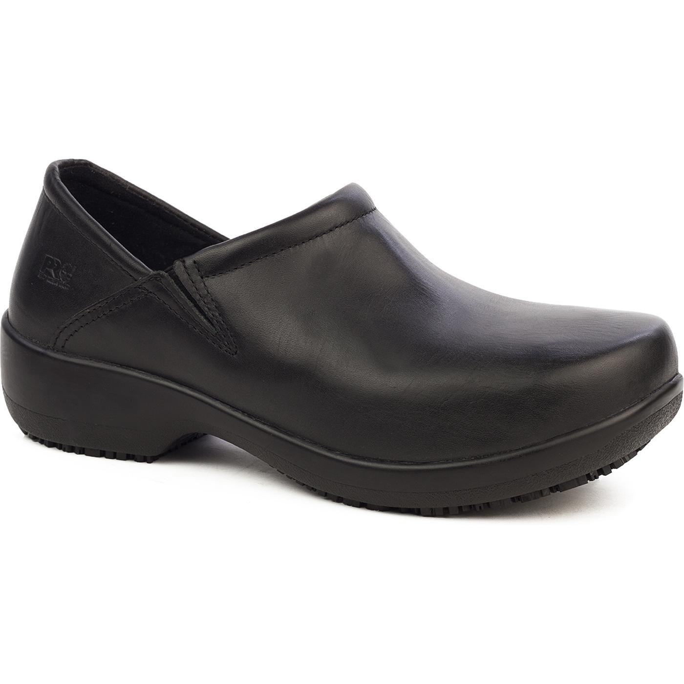 Salida ansiedad lana Timberland PRO Women's Slip-Resistant Black Clog, #87555
