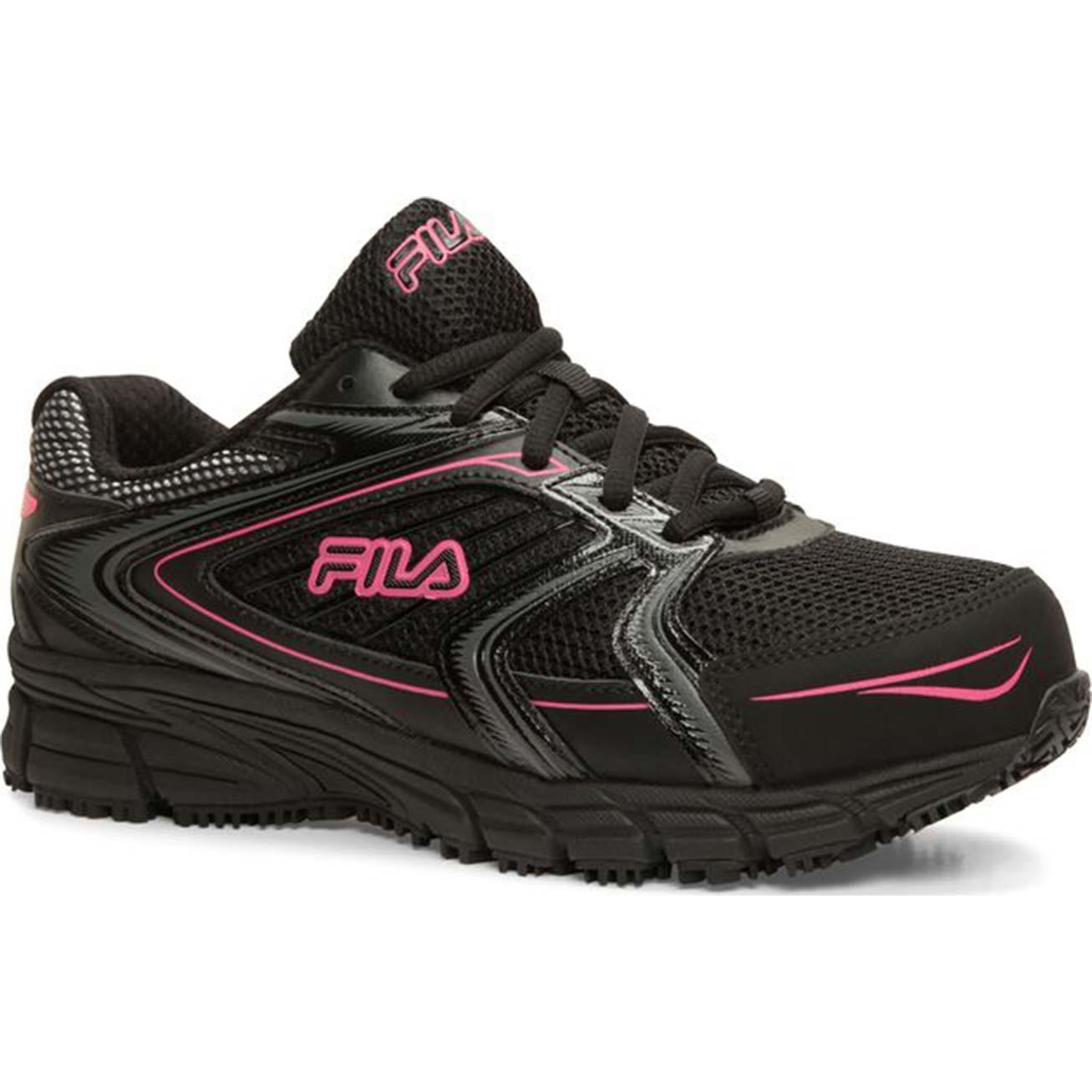 Fila Memory Reckoning 8 Women's Steel Toe Slip-Resistant Work Athletic  Shoe, 5LM00153