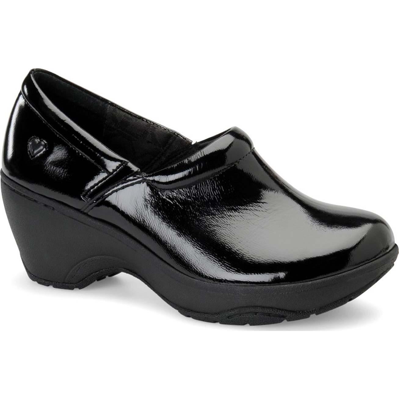 Nurse Mates Women's Bryar Patent High-Back Clog, #251311