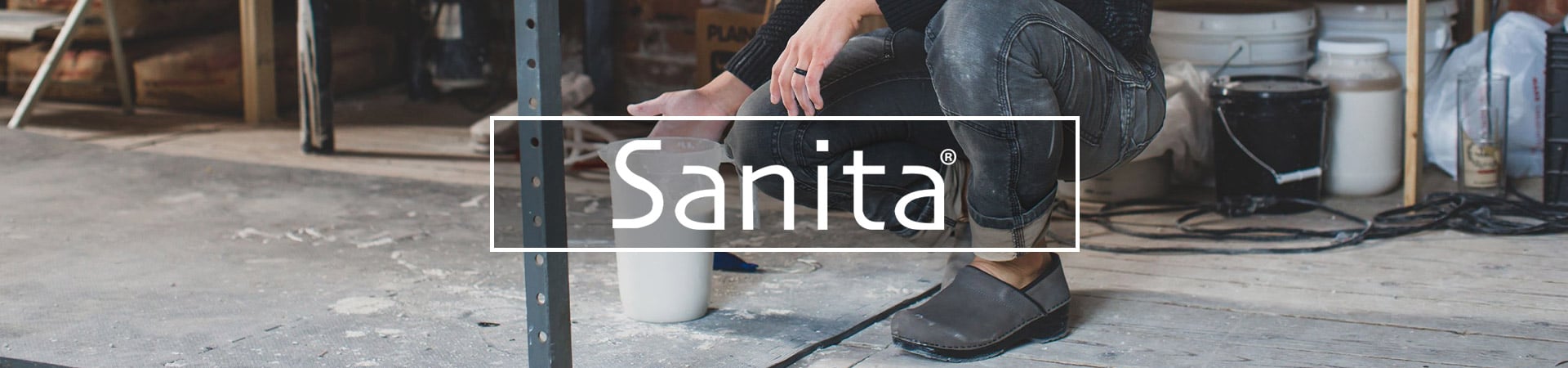 sanita slip resistant clogs